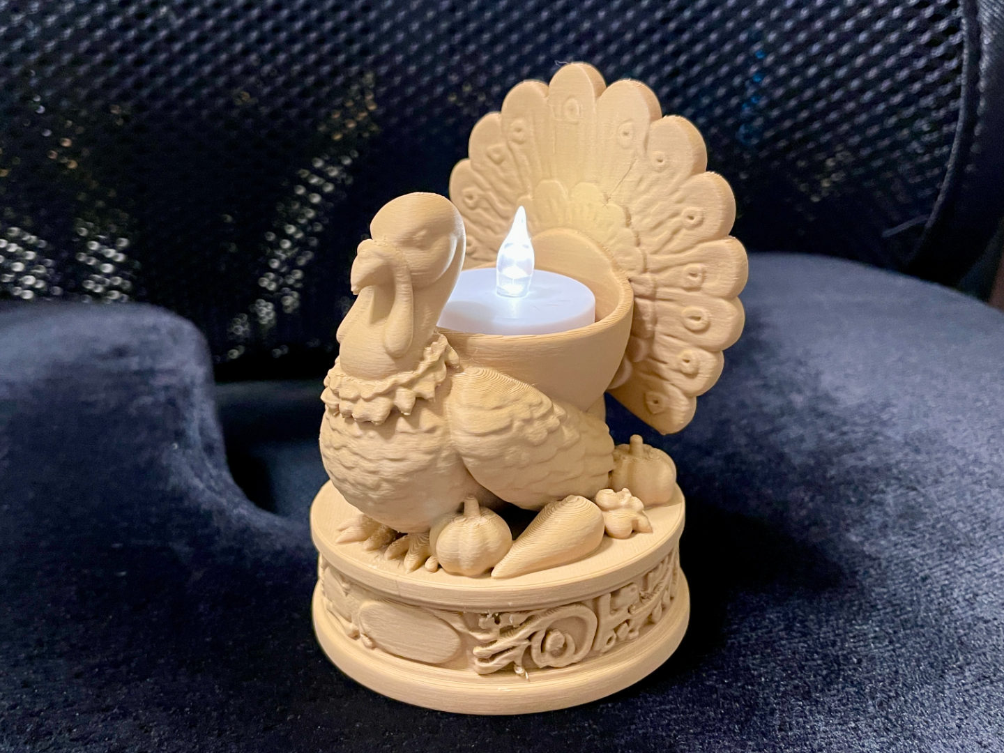 Turkey Center Piece - Tea Light