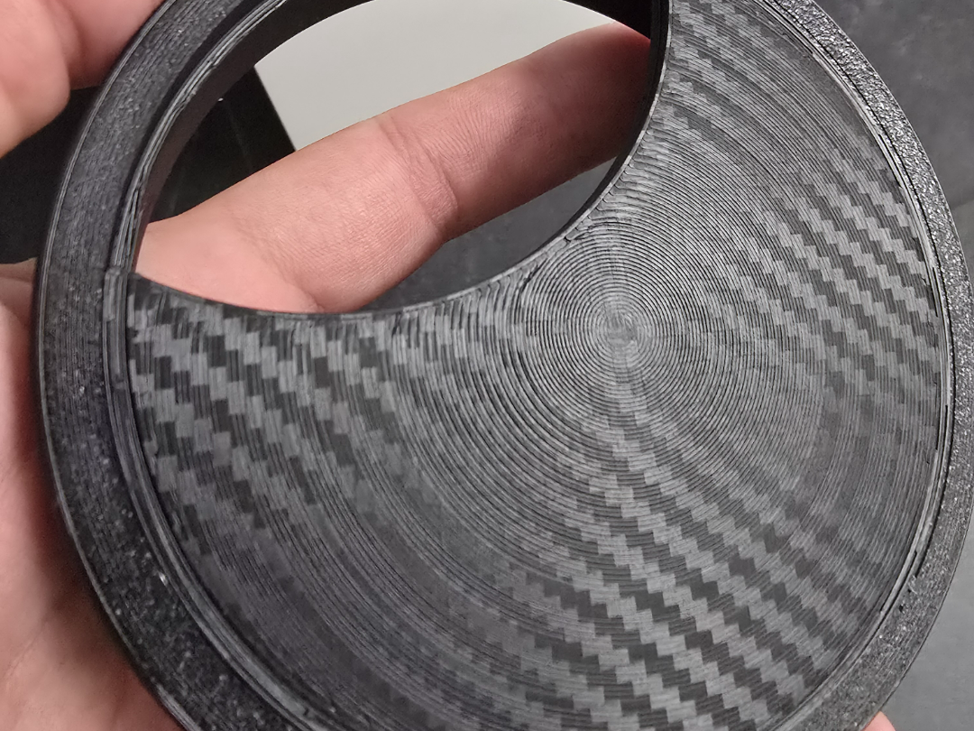 Stylish 3D-Printed Desk Cable Grommet (Ø100mm)