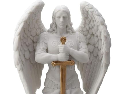 Archangel Michael statue