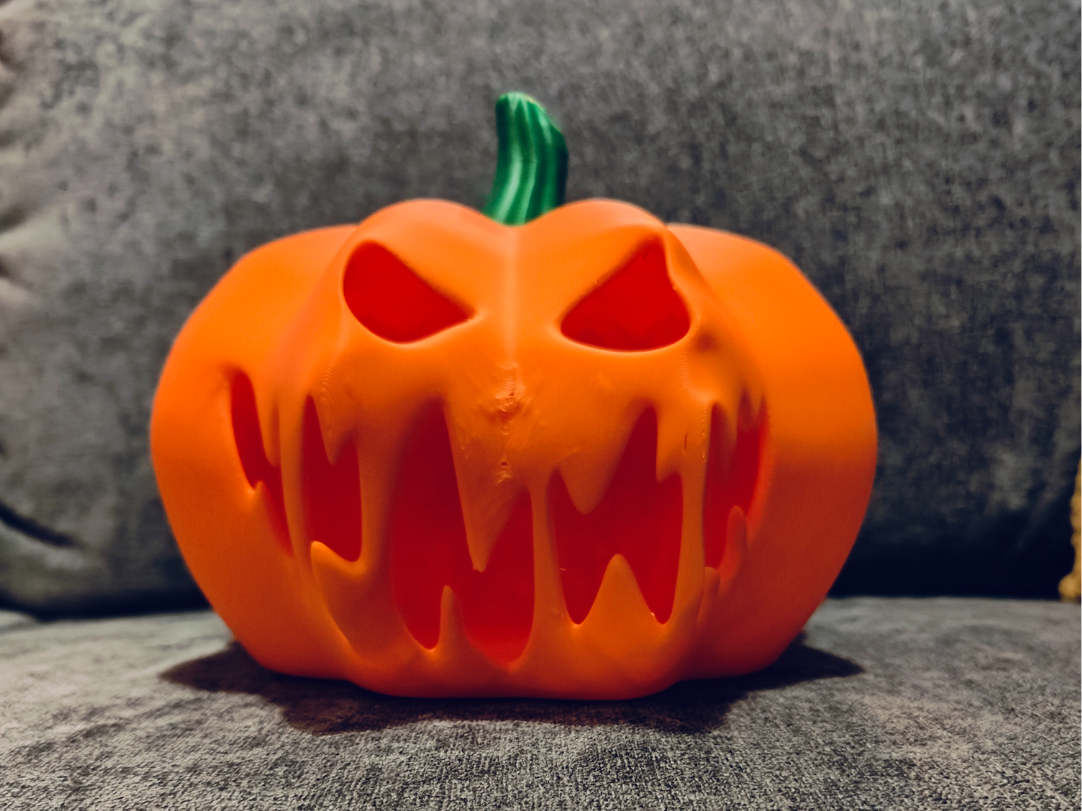 Scary Halloween Pumpkin