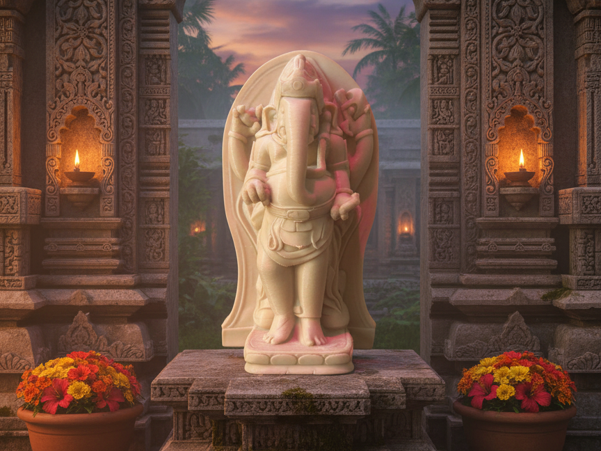 Ganesha Statue – Pairi Daiza