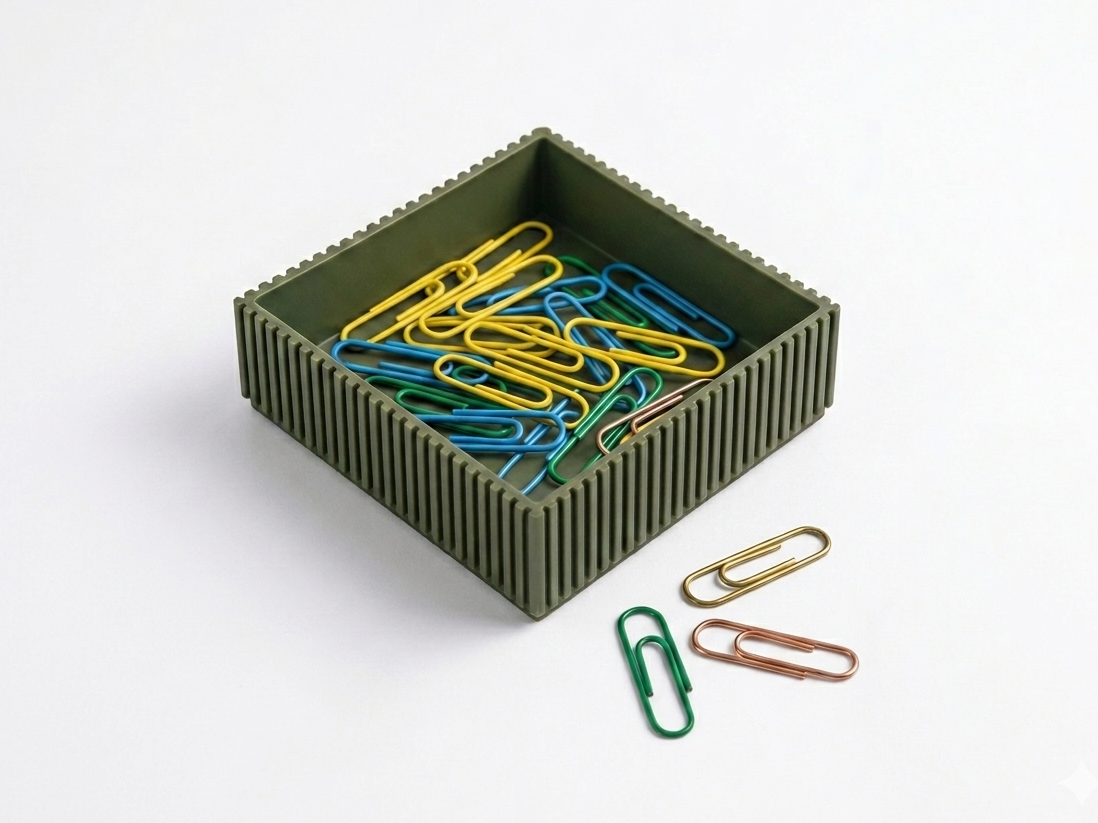 CONTENITORE MAGNETICO PER GRAFFETTE - Desk Set