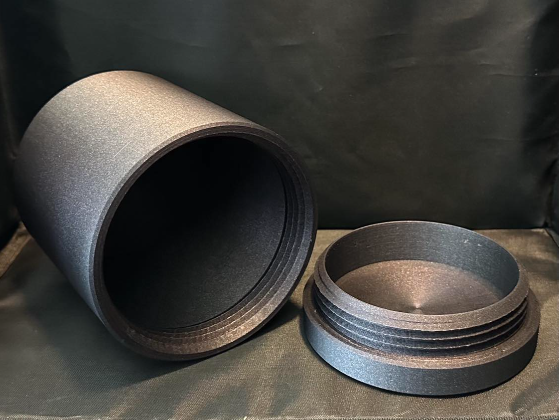 X-Large Heavy Walled 125x137mm Threaded Cannister