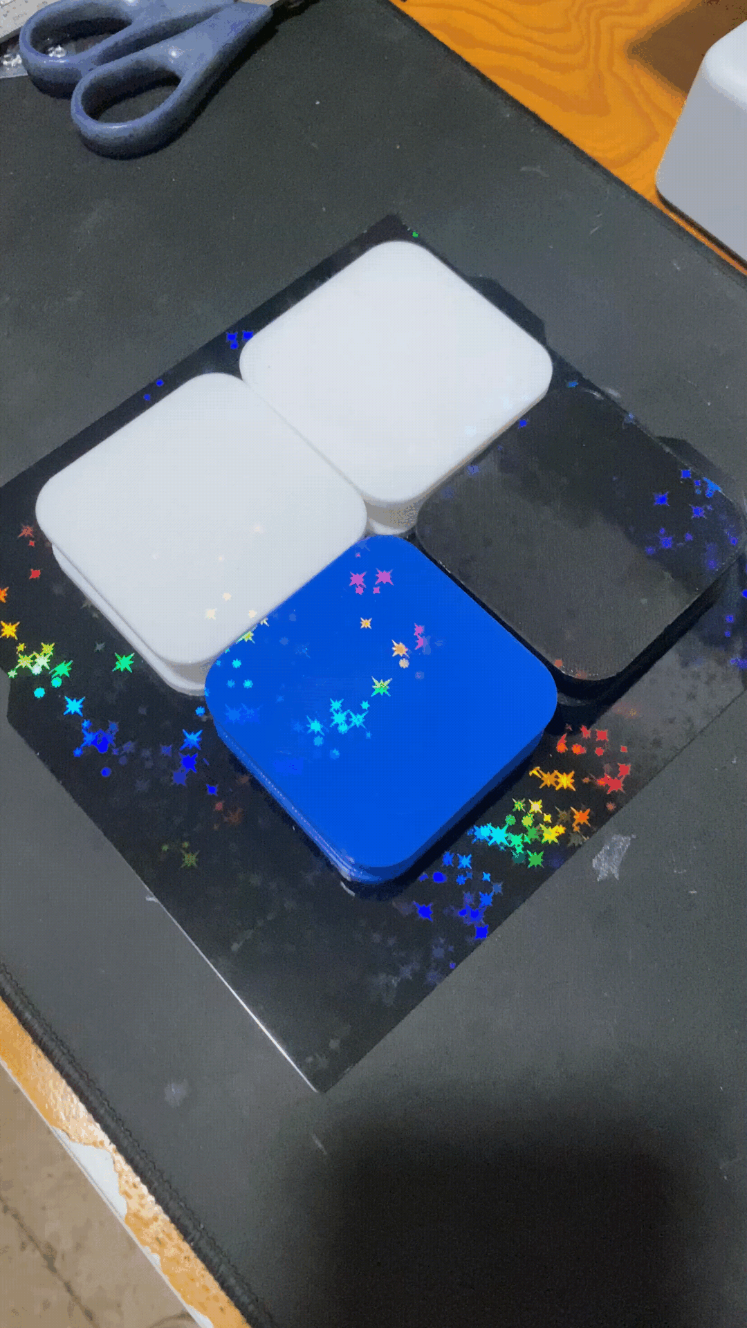 Square Ergonomic Grinder - No Support 3D Print