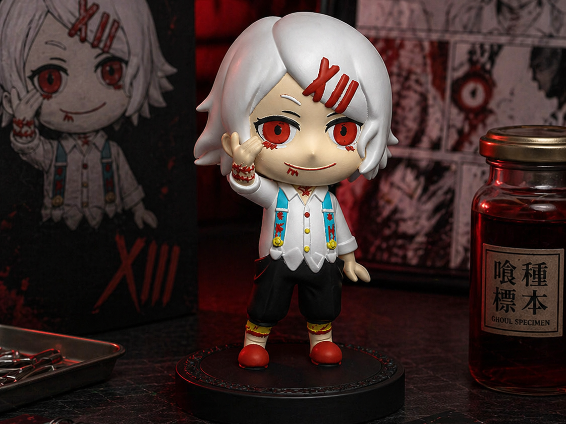 Chibi Juuzou Suzuya Tokyo Ghoul Anime Figurine