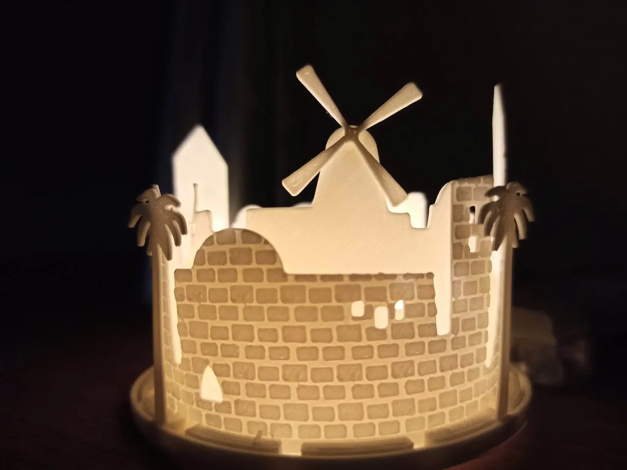 Jerusalem panorama decoration