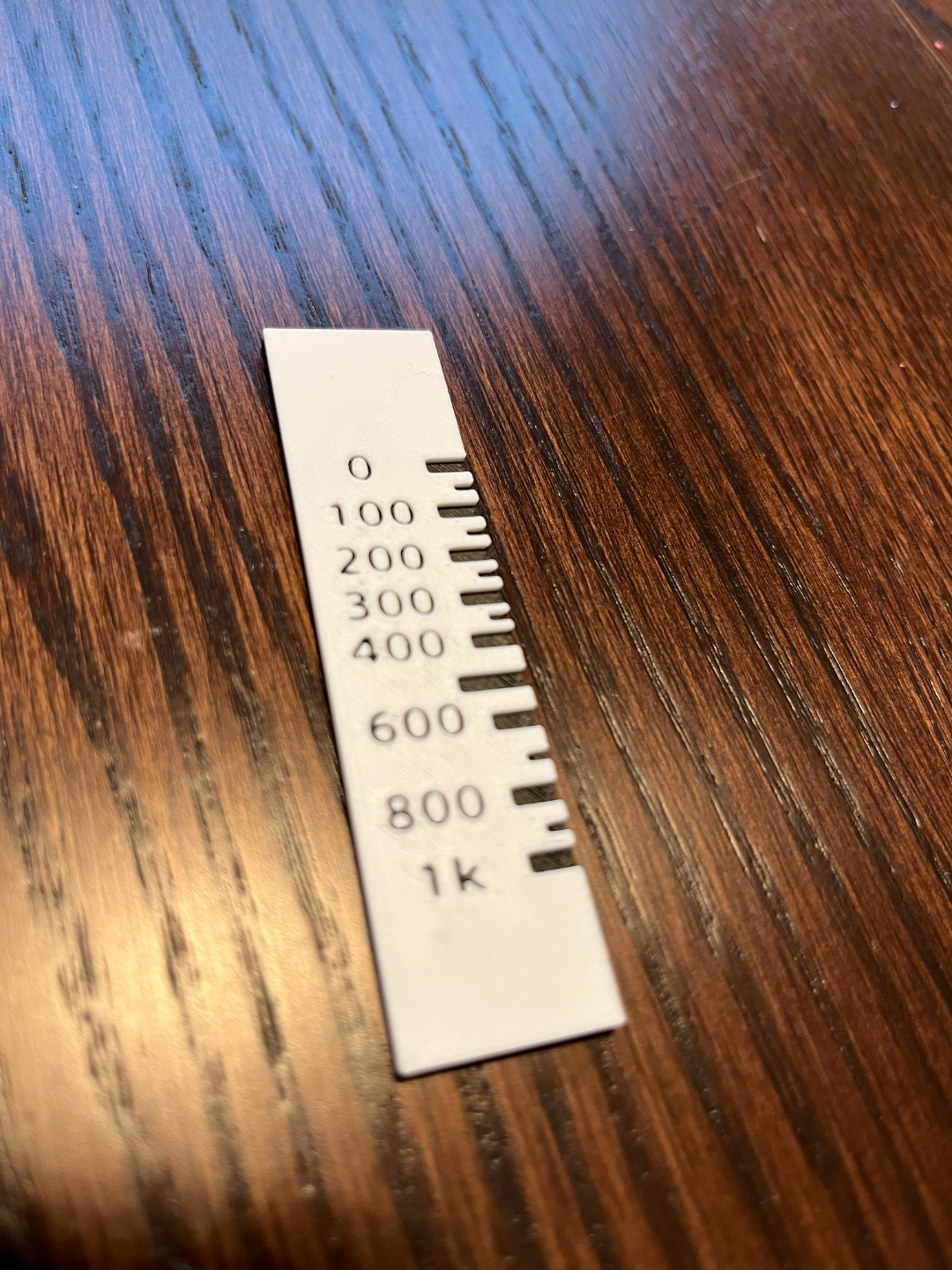 Bambu Filament Measuring Stick