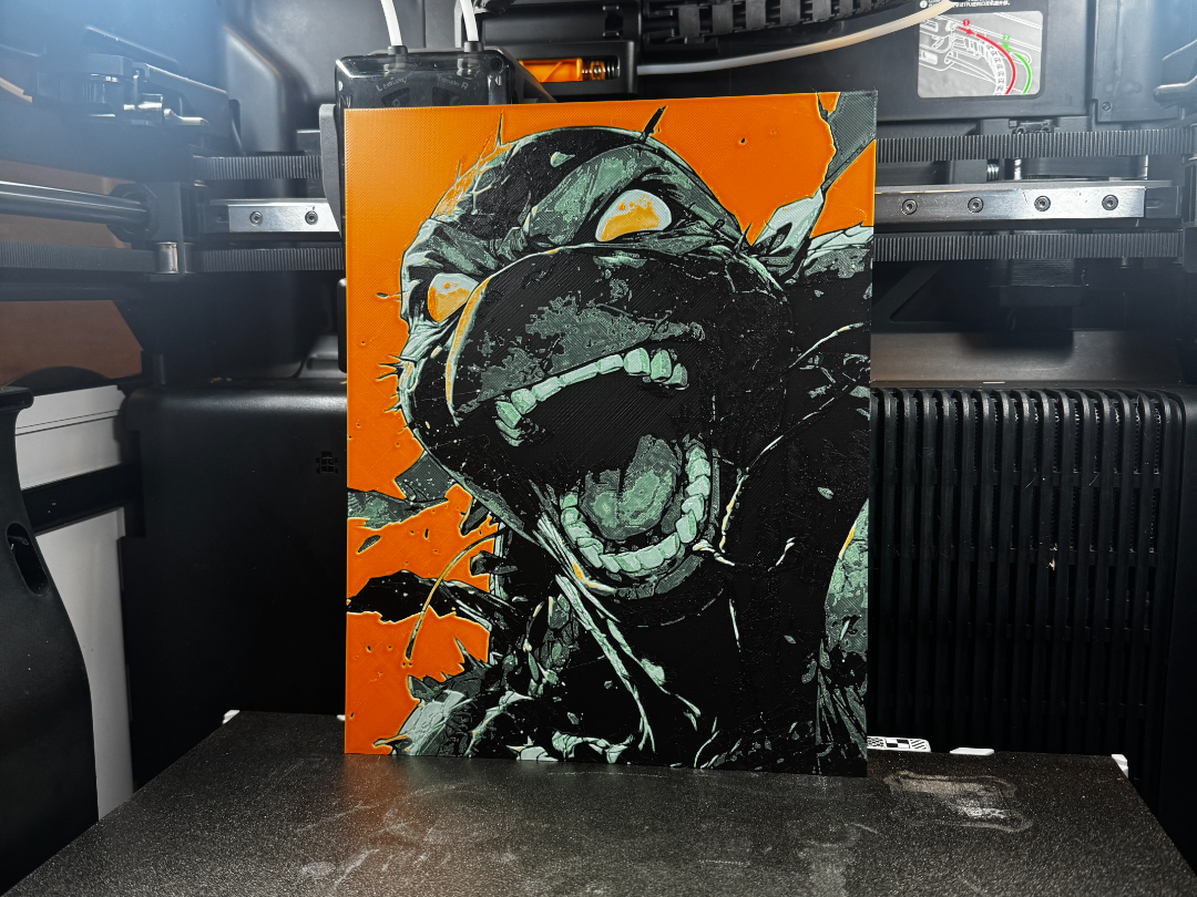 TMNT Michelangelo Hueforge