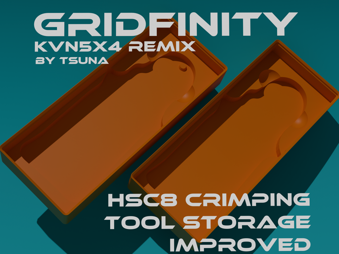 HSC8 Crimping Tool Storage – Gridfinity Improved