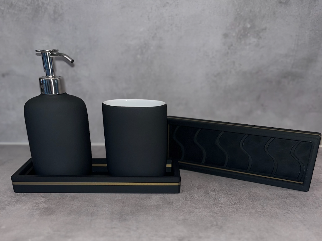 Modern rectangular tray