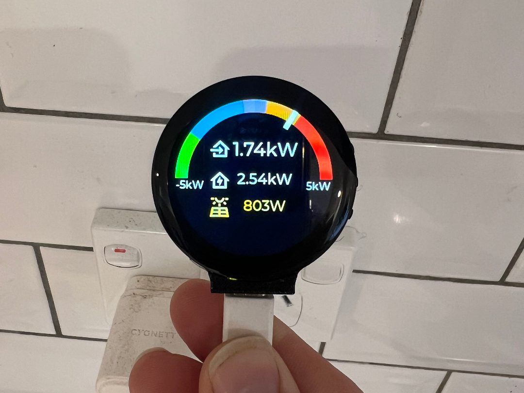 ESP32-TFT 1.28 Display Enclosure w/ Button