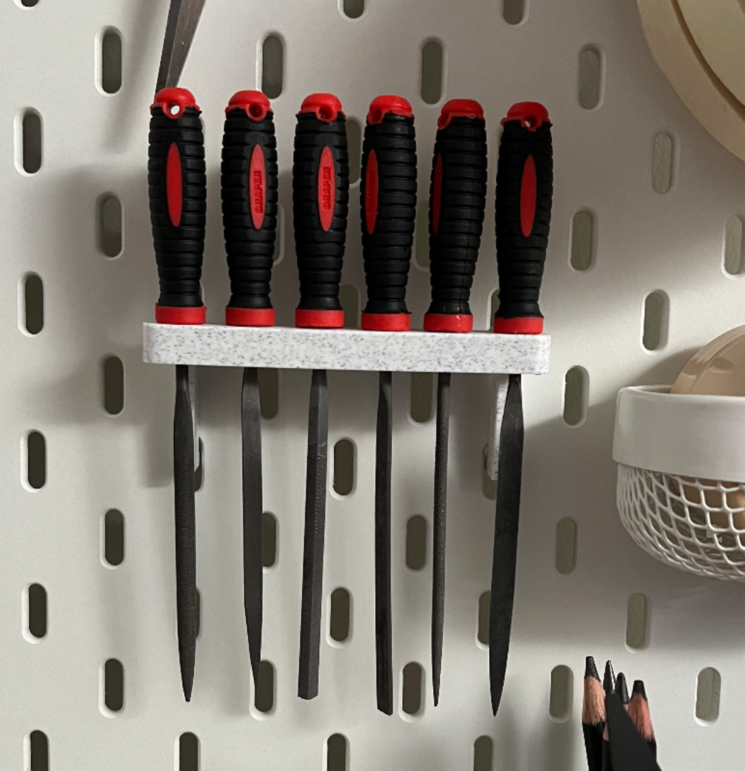 SKÅDIS 6-Way Mini File Holder for Draper Redline