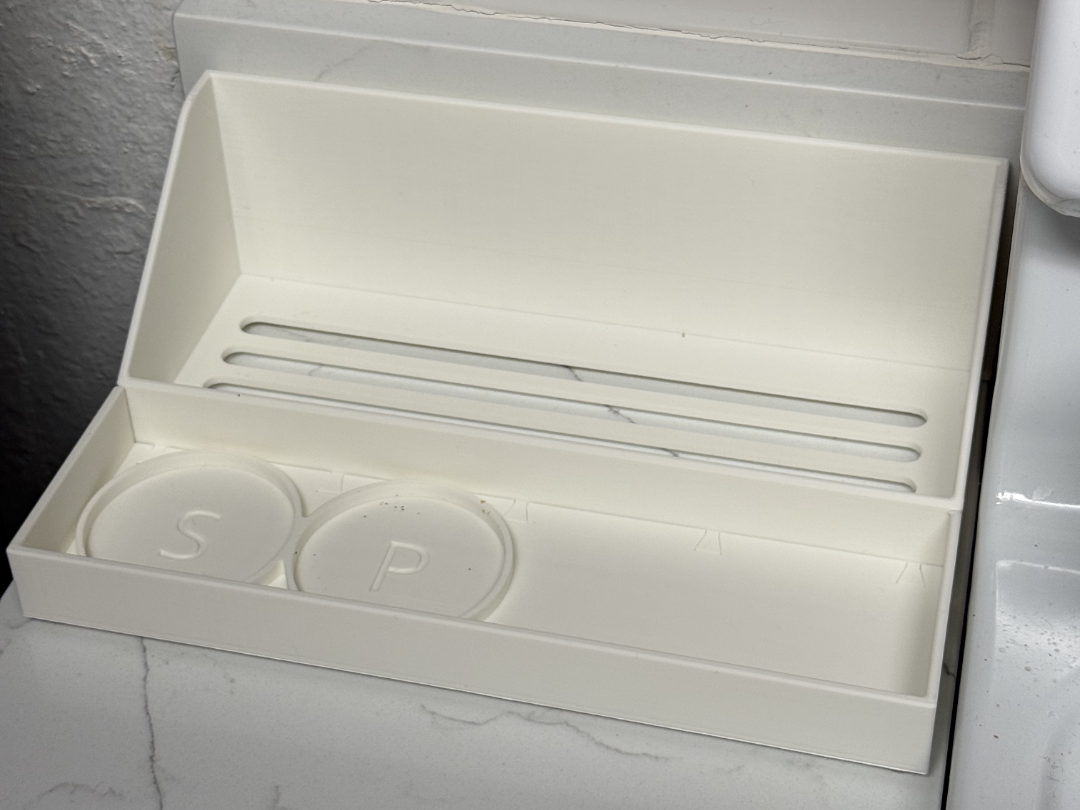 Kitchen Oil + Condiment Organization Tray