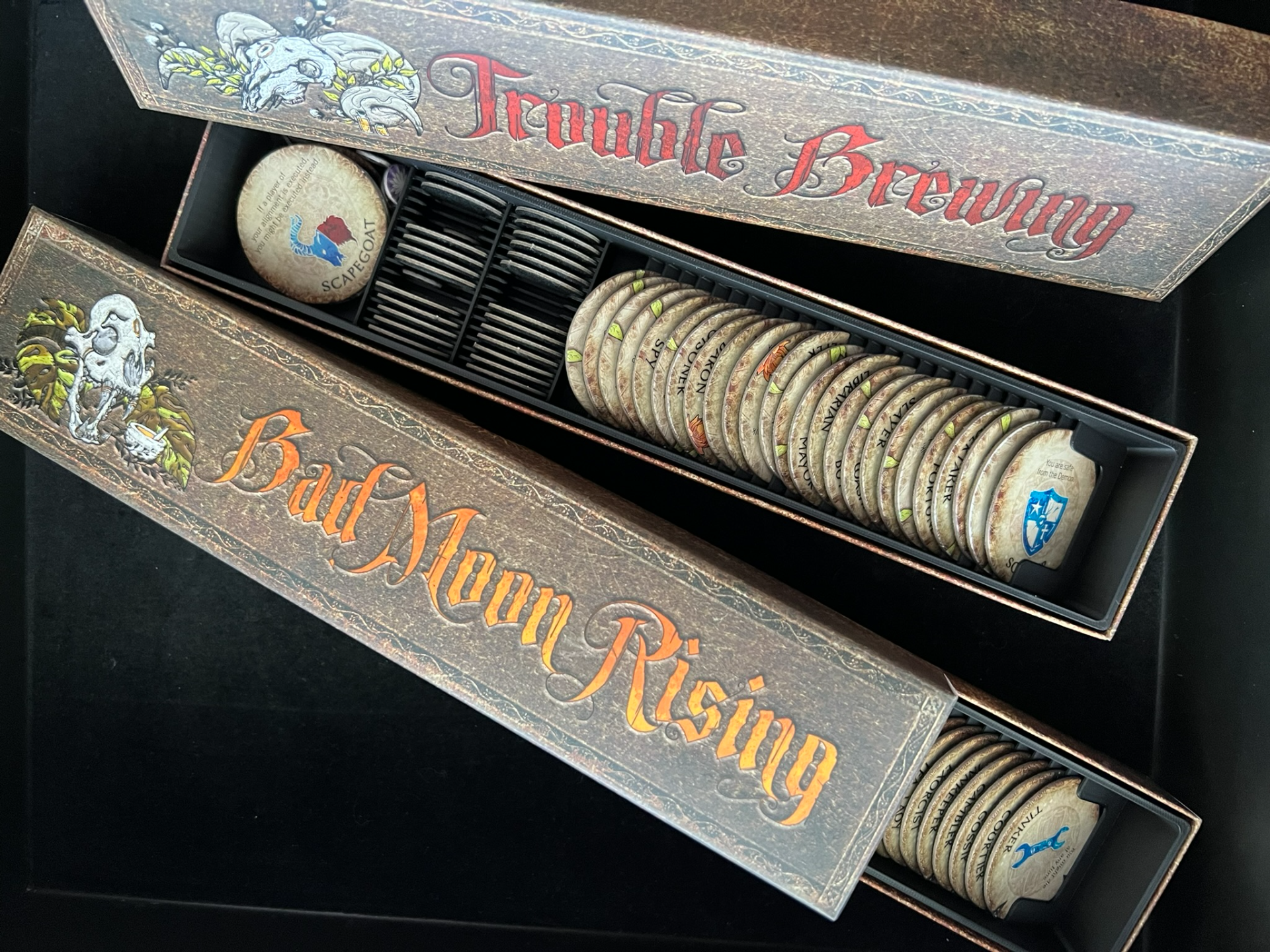 Blood on the Clocktower - Modulare Token Organizer