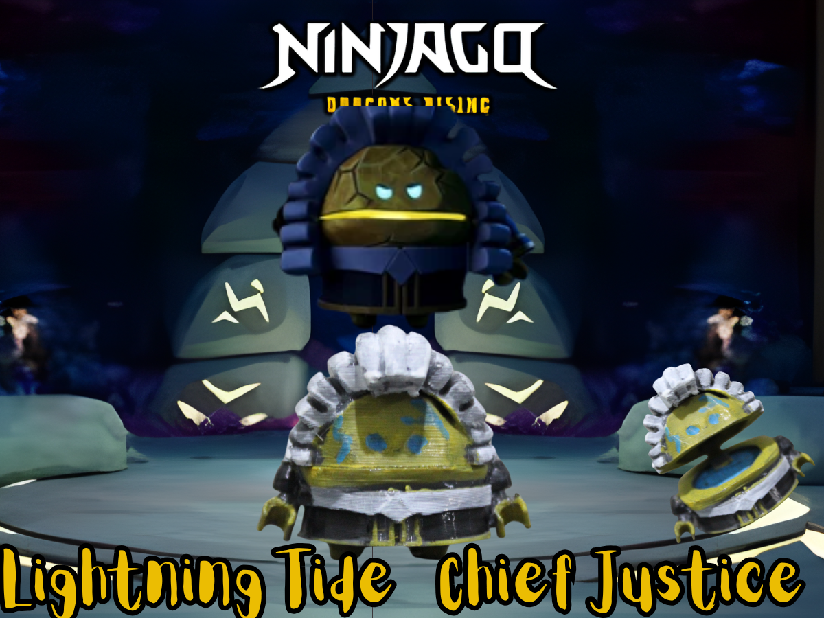 NINJAGO Tides V3 Lightning Tide Chief Justice