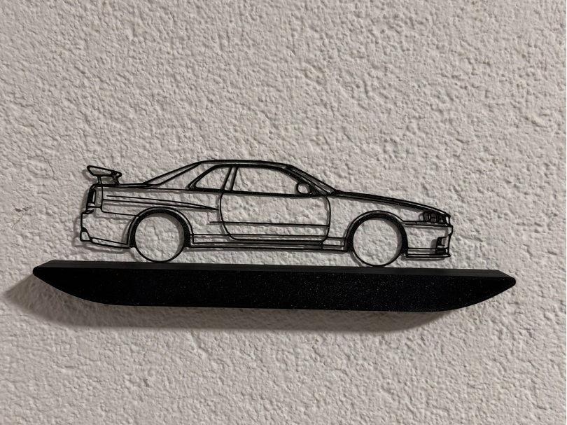 Nissan Skyline R34 wallart