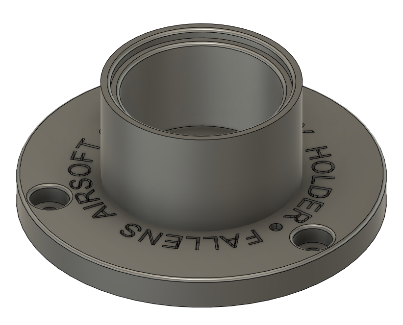 LaserPecker 4 Rotary extension - Aluminum bottle cap holder