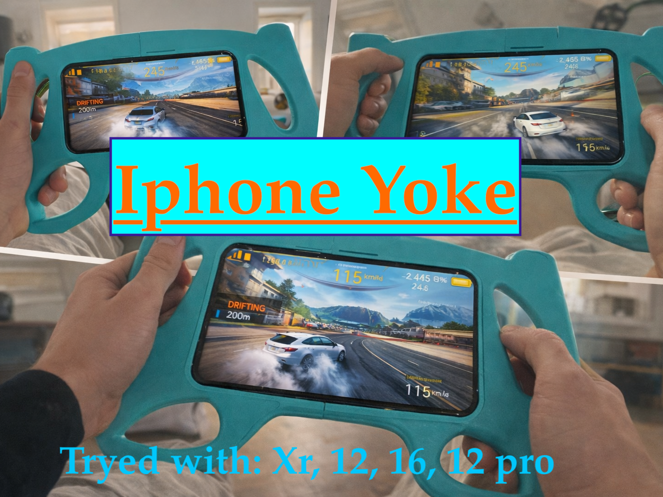 iPhone Racing Yoke Controller – Racing simulator