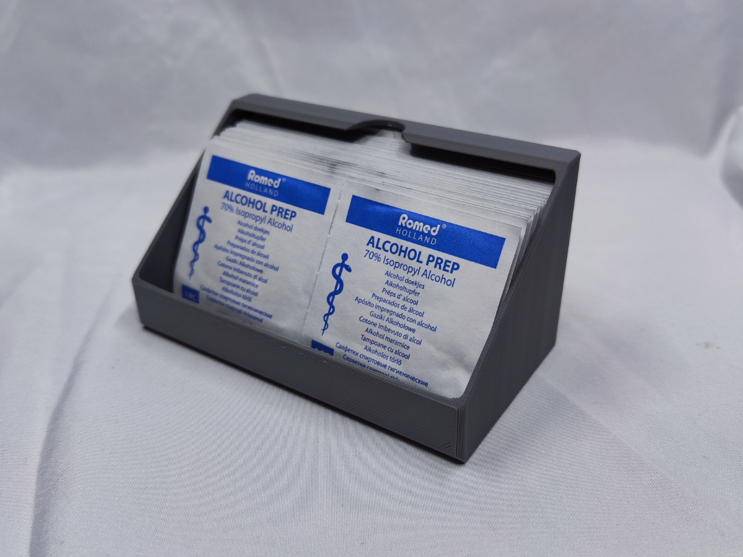 Isopropyl Alcohol wipes holder