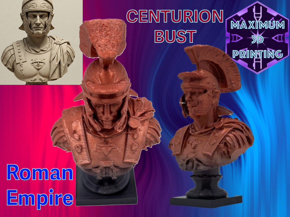 Roman Centurion Bust 3 - Italian roman fighter