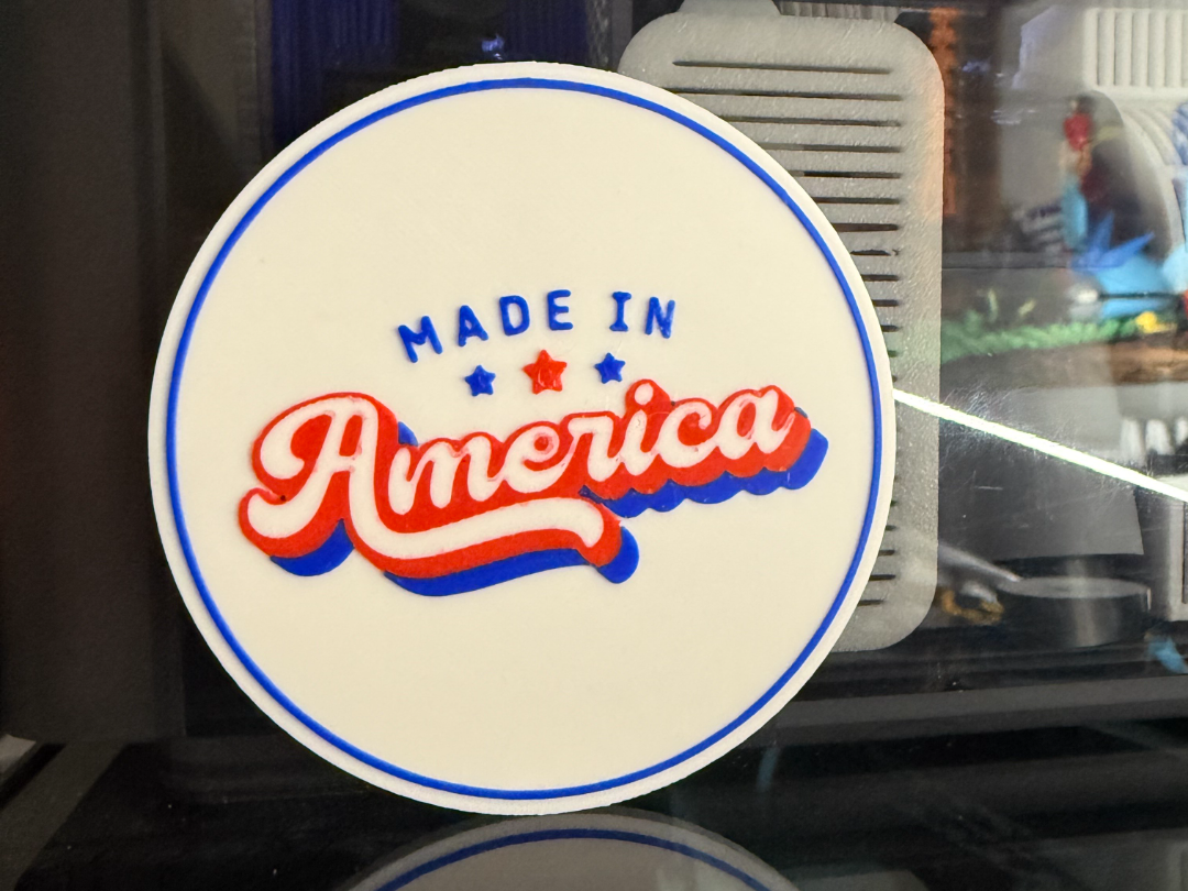 MADE IN AMERICA COASTER
