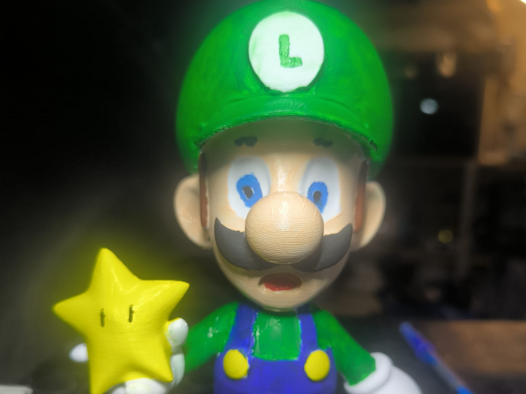 super Luigi mario bross 18cm