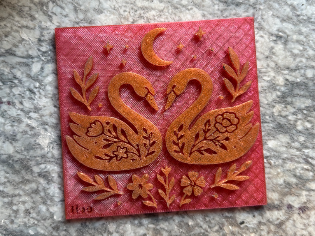 Swans Stamp