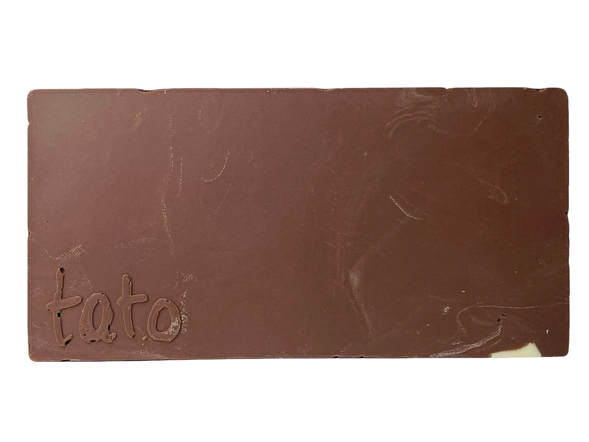 milk chocolate bar - white / dark sided