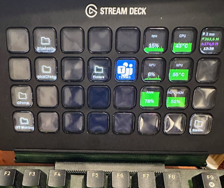 StreamDeck XL Stand (Razer Huntsman v2 Analog)