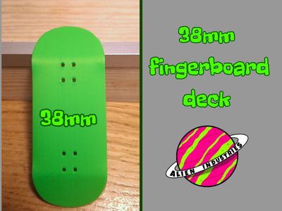 38mm fingerboard deck