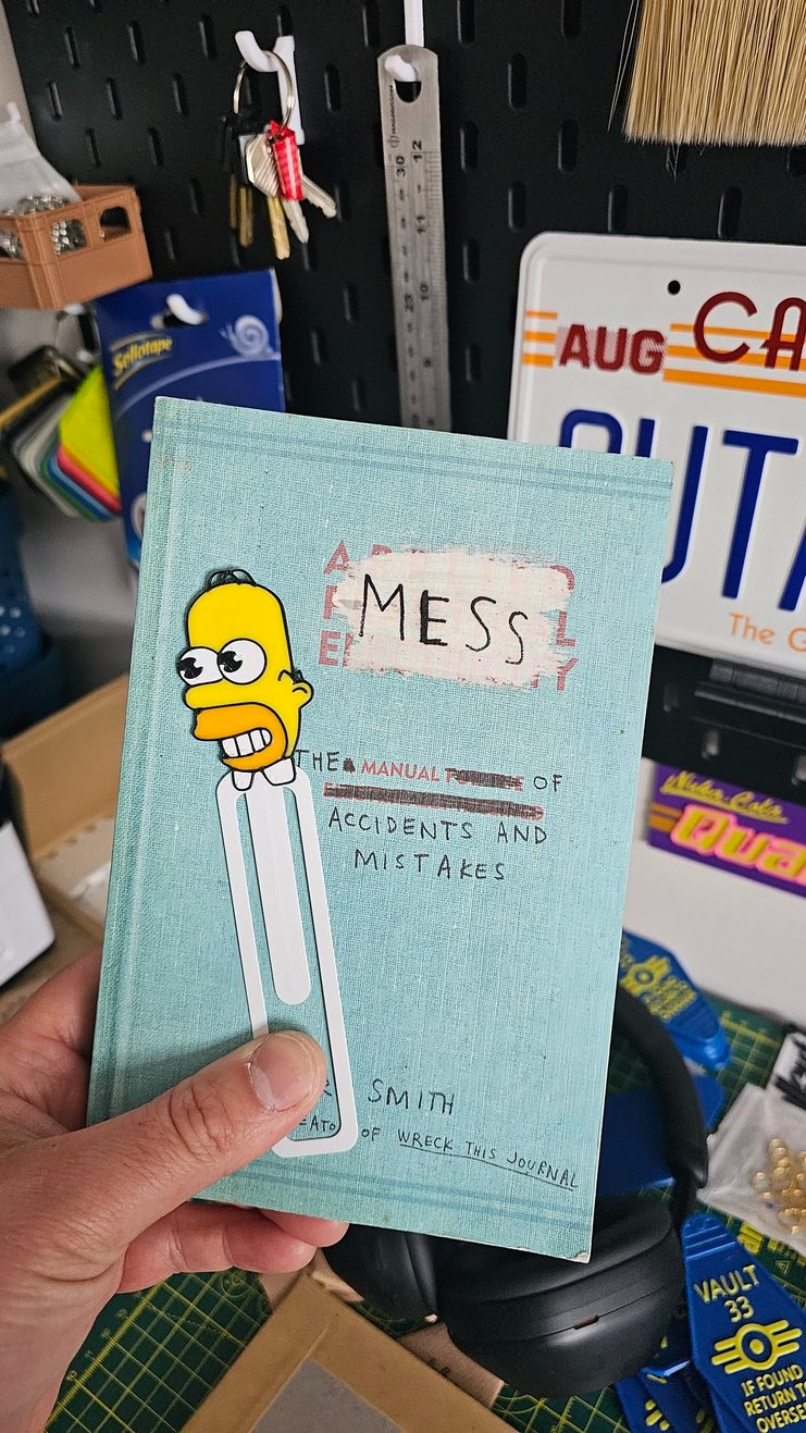 Mr Sparkle bookmark