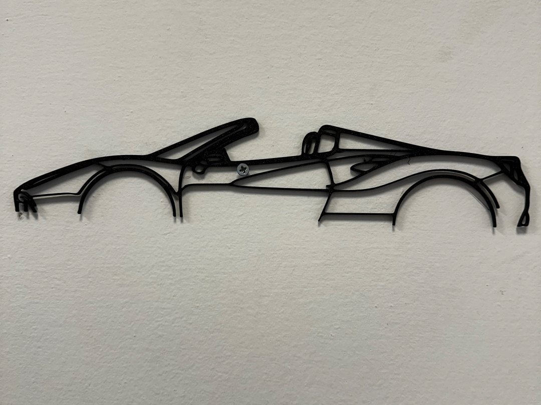 Ferrari 488 Spyder Silhouette