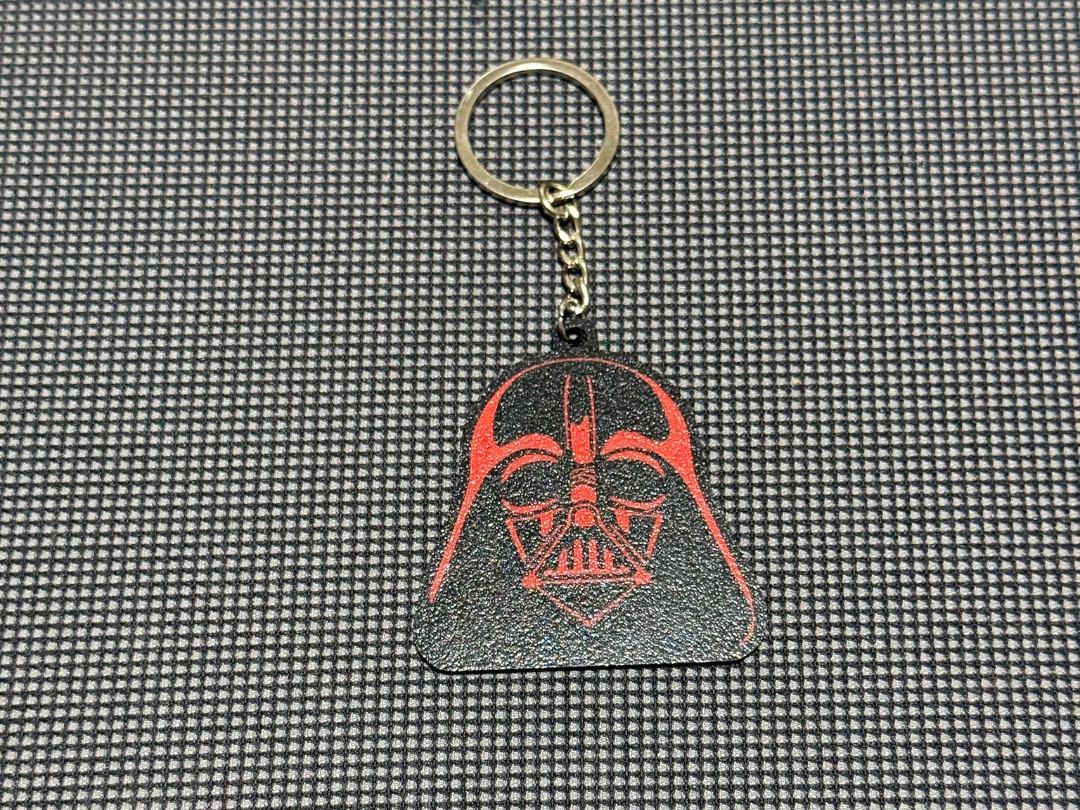 Keychain - Darth Vader in red