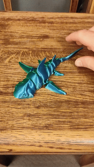 ARTICULATED CREEPY SHARK