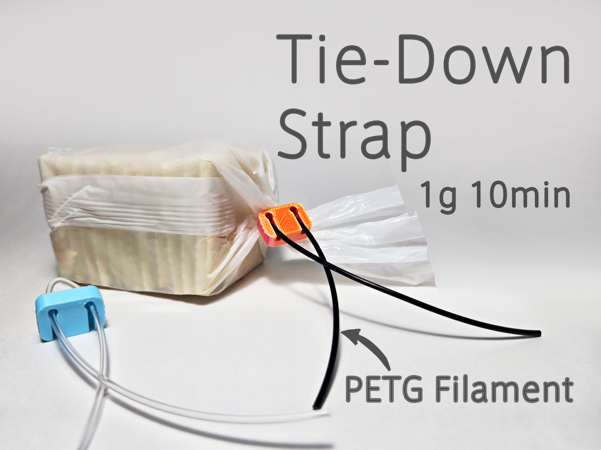 Quick-print Tie-down Strap
