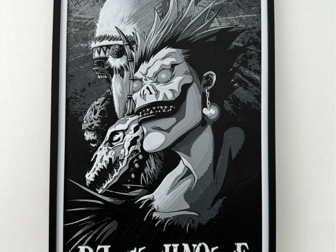 HueForge - Manga - Death Note - Ryuk