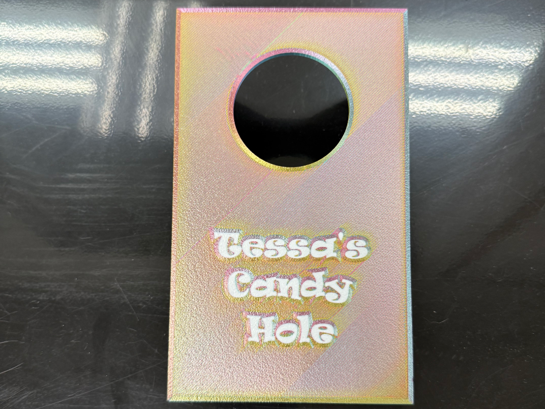 Mini Cornhole Dubbed "Candy Hole"
