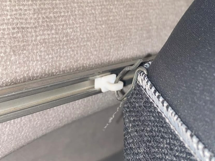 Mitsubishi Delica Curtain Clips