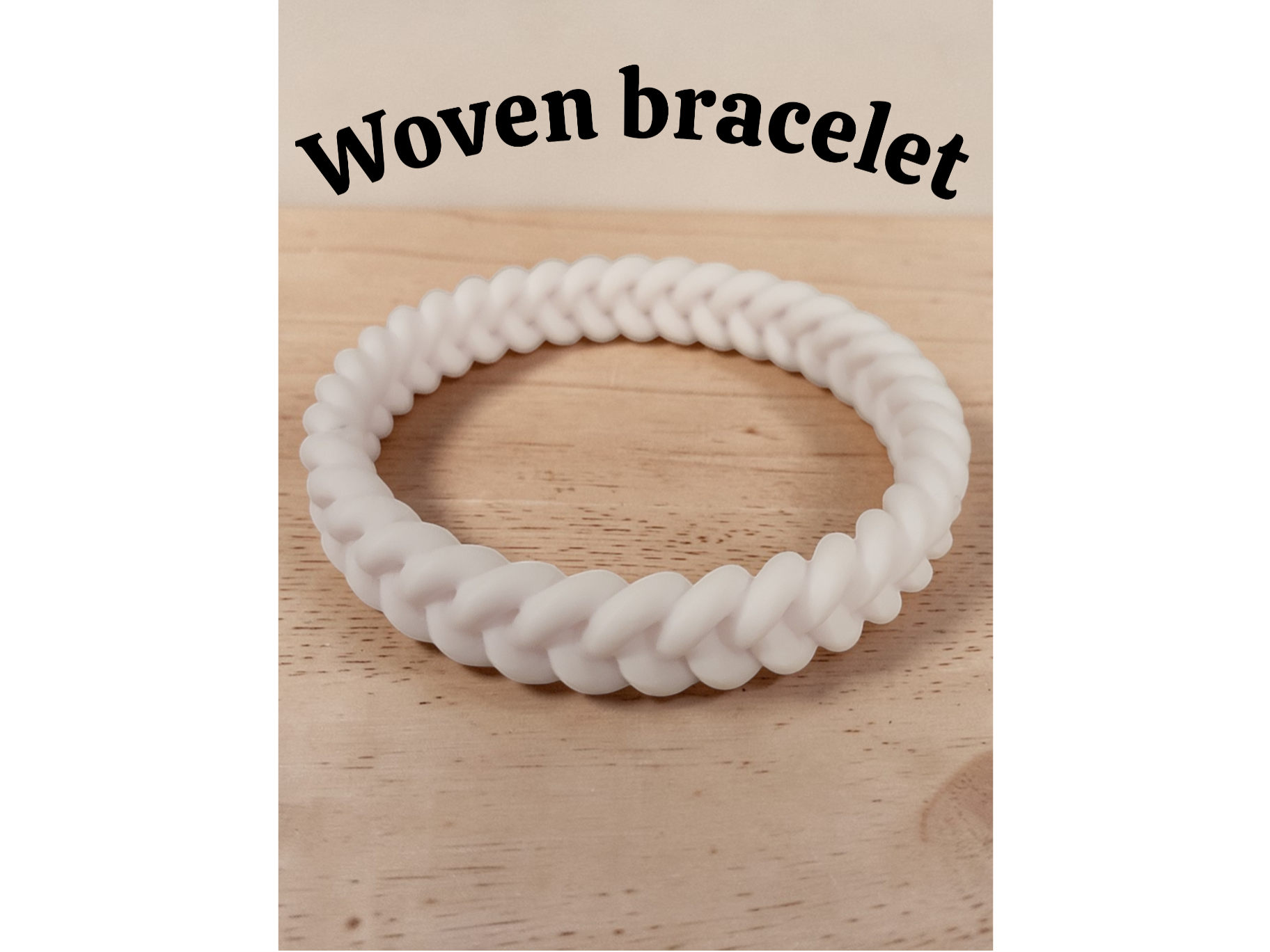 Woven bracelet