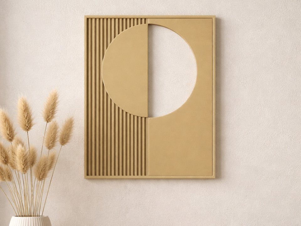 Boho Scandi Style Wandbild Wallprint Modern