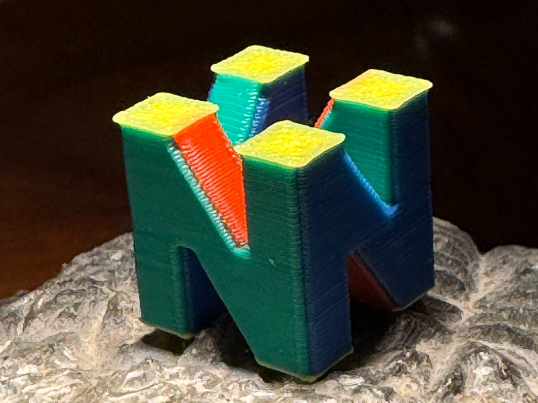 Nintendo 64 Logo – 4-farbig