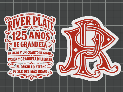 LOGOS CHOP RIVER 125 AÑOS