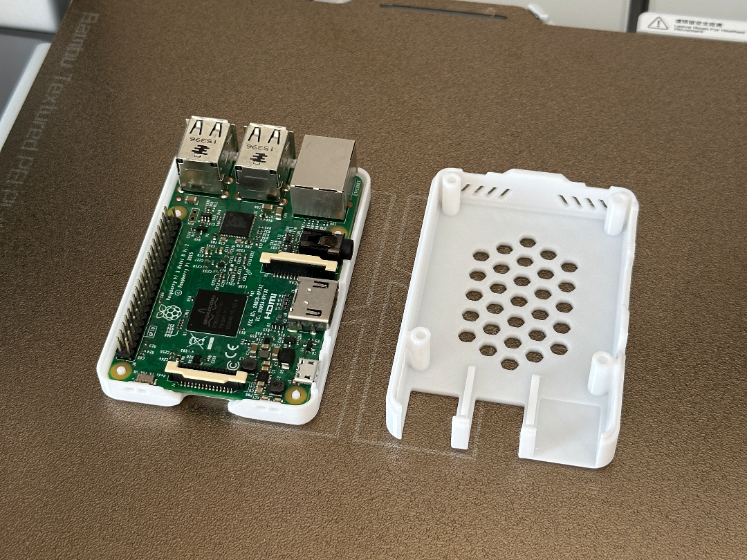 Raspberry Pi 3 Model B and B+ Case