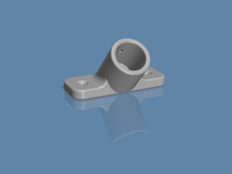 Broom handle mount
