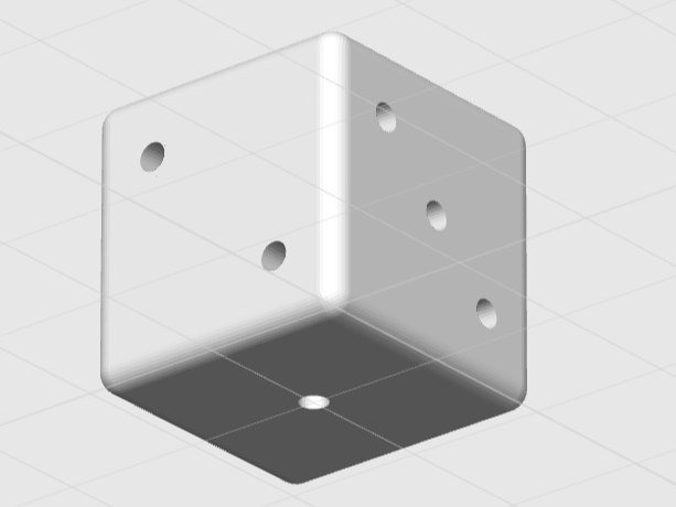 big Dice/großer Würfel 2cm/2cm/2cm