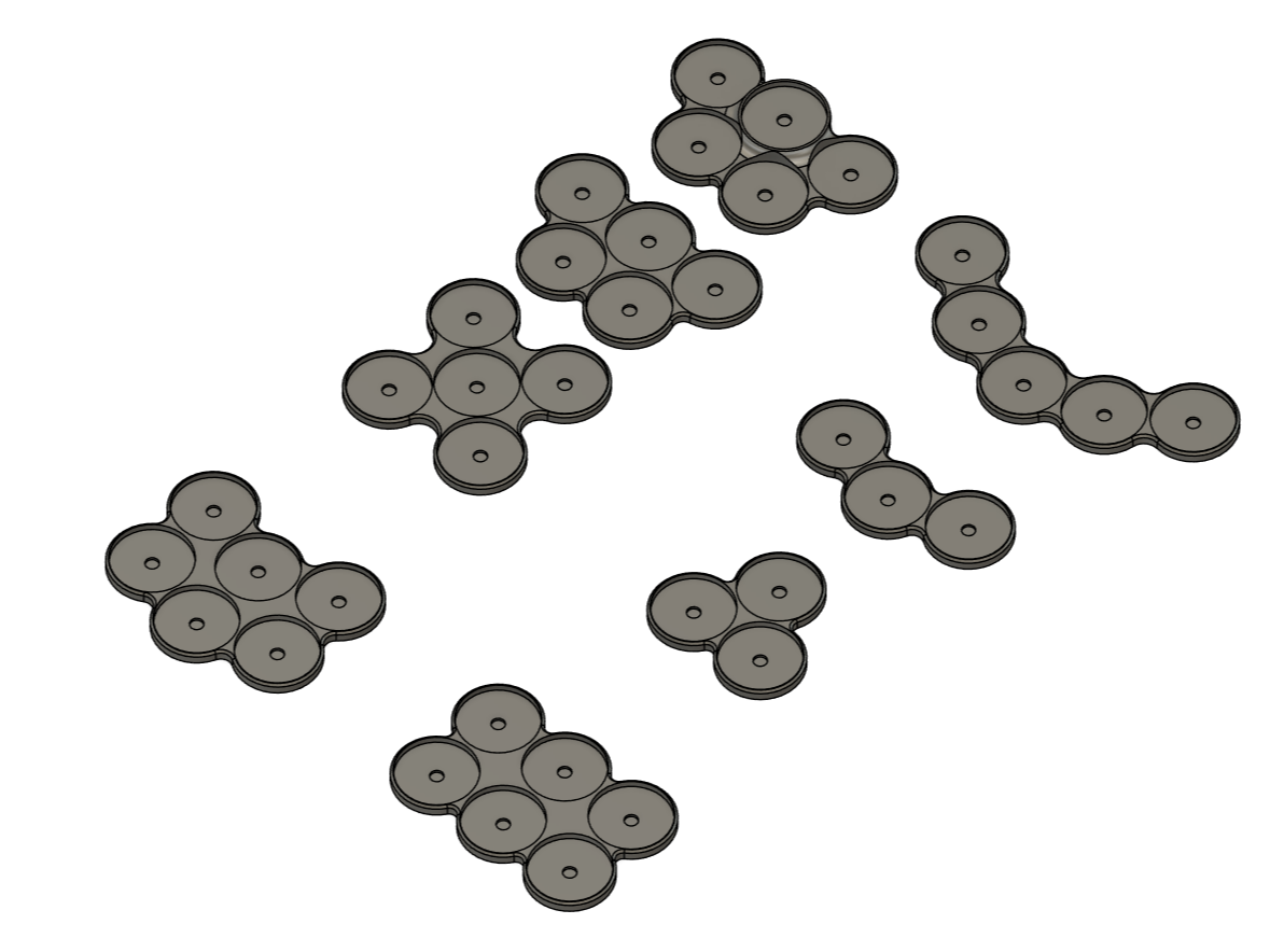 32mm movement trays