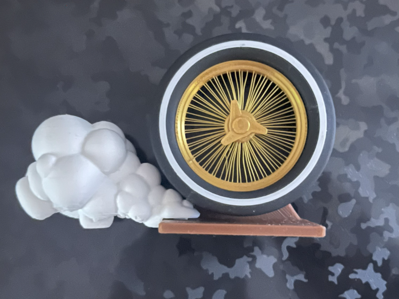 Spin Wheel low rider burnout desk gadget