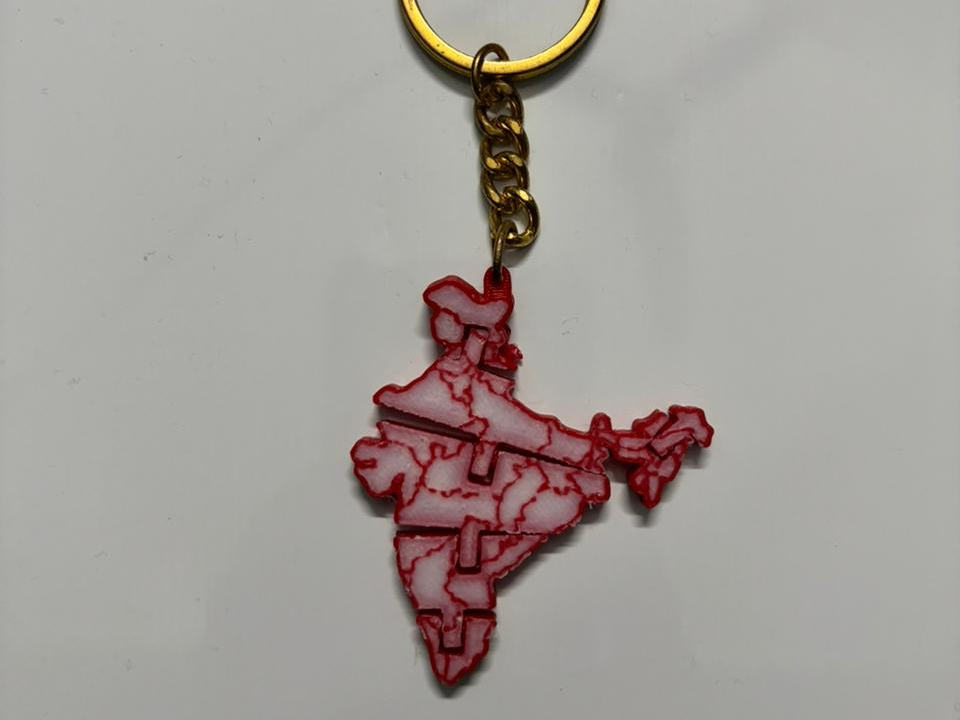 India Map Keychain | Hinge