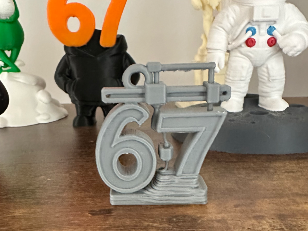 3D Printer 67 – Printception Keychain