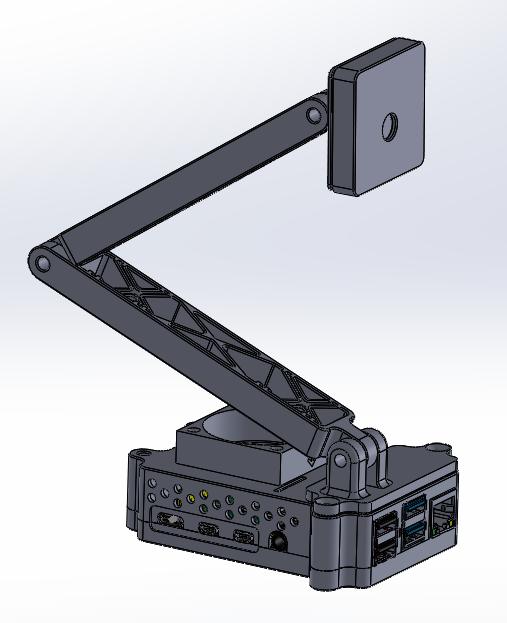 Raspberry Pi 4B Case & Camera Mount
